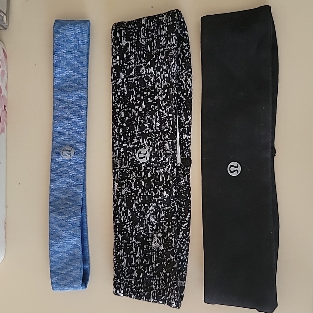 Lululemon Headbands Set of 3